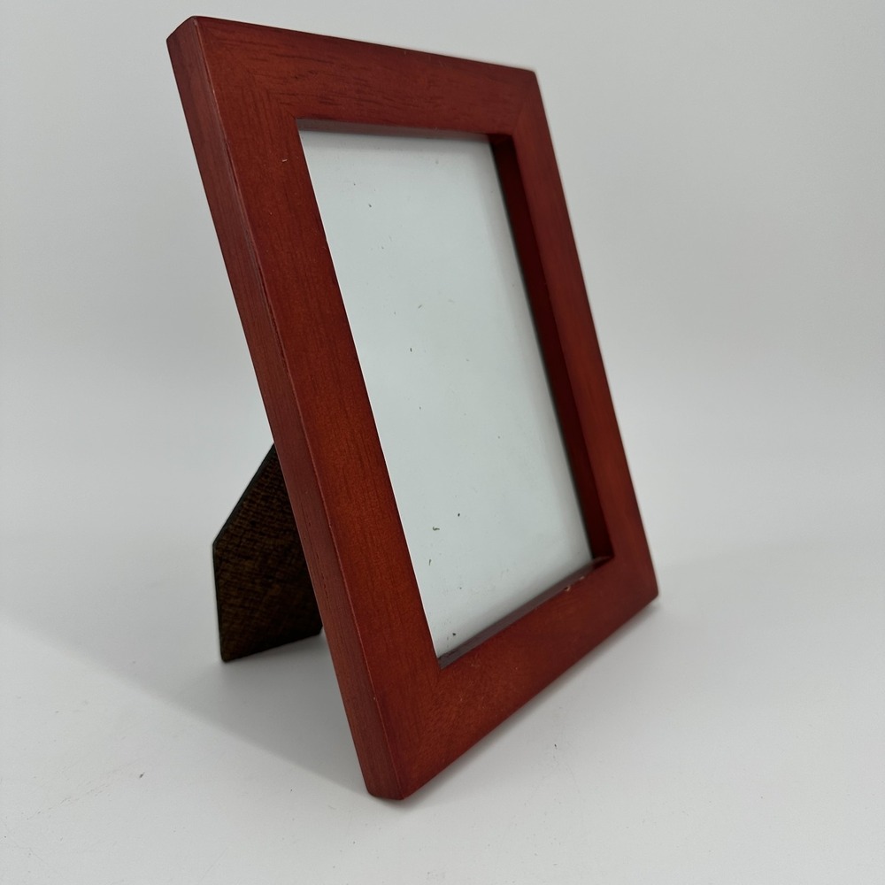Cherry Wood 4x6 Picture Frame Tabletop Easel‎ - Minimalist Home Decor